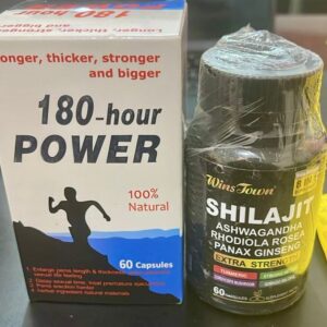 Ultimate Men’s Performance Bundle – Shilajit + 180 Hour Power